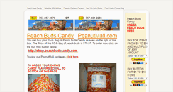 Desktop Screenshot of peachbudscandy.com